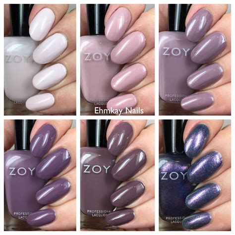 Ehmkay Nails Zoya Naturel Collection Swatches And Review