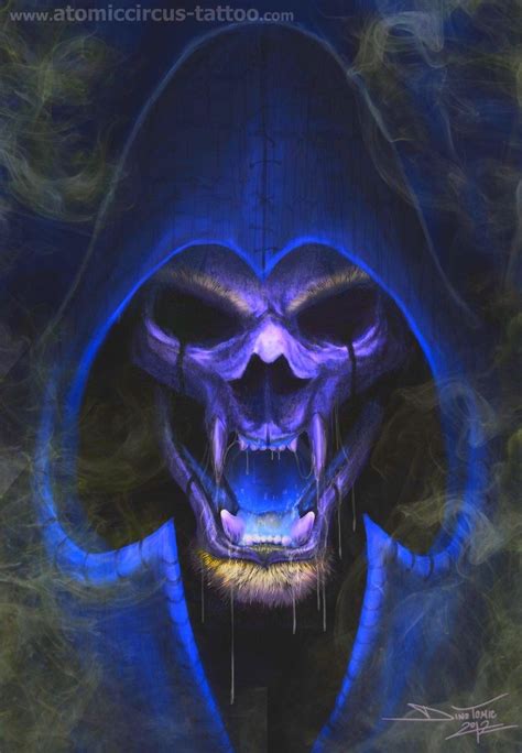 Hd Skull Wallpapers Grim Reaper Art Creepy Images Skull Pictures