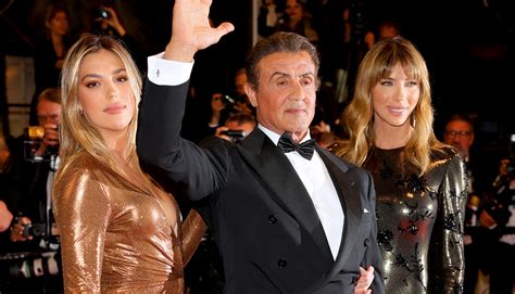 Sylvester stallone, matt damon, john hamm, kate winslet are big winners. Sylvester Stallone's Wife & Daughter Join Him at 'Rambo ...