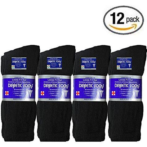 Usbingoshop 3 6 Or 12 Pairs Mens Physicians Approved Crew Ankle