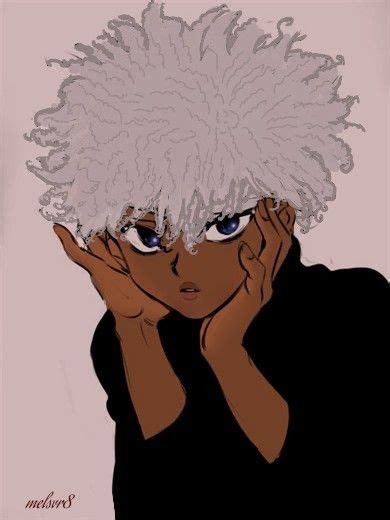 Killua By Me In 2022 Black Anime Characters Black Cartoon Characters