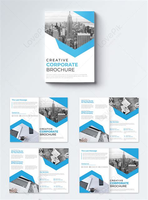 Company Profile Business Brochure Template Design Premium Vector
