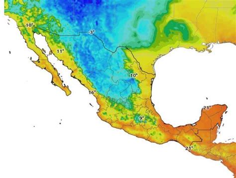 ¡vuelve El Frío Hasta 5ºc Y Nieve En México