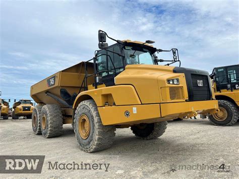 Used 2018 Caterpillar 745 Articulated Dump Truck In Listed On