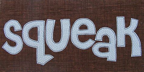 Well, let us introduce to you the guide to words with five letters: Free Alphabet Applique Pattern | Shiny Happy World