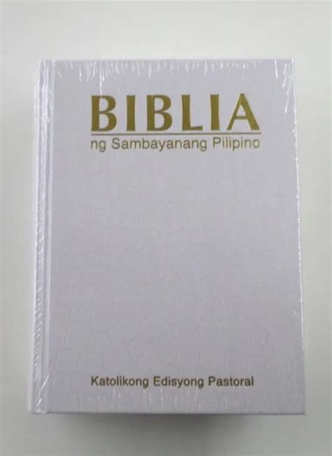 Biblia Ng Sambayanang Pilipino Wedding Bible Lazada Ph