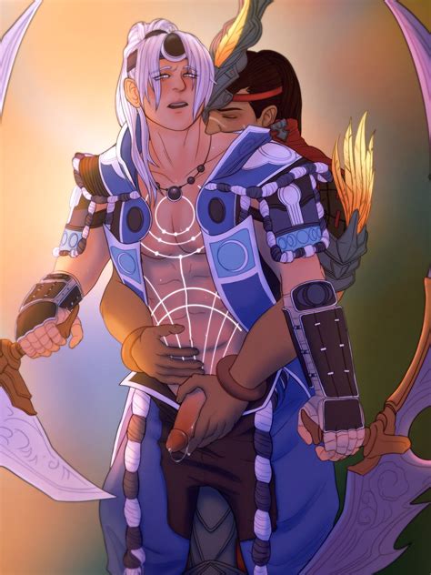 Rule 34 Clothed Clothed Sex Gay Hou Yi Smite Male Only Penis Smite