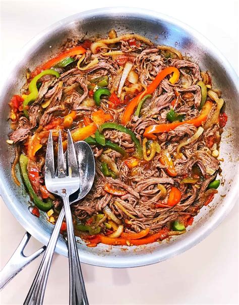 Ropa Vieja Cuban Style Braised Beef Conscious Kitchen Concepts Lupon