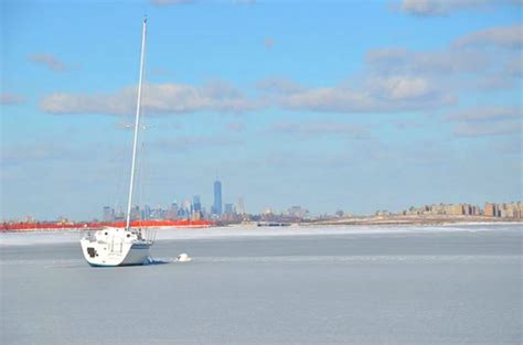 Making The Best Of A Frozen Jamaica Bay