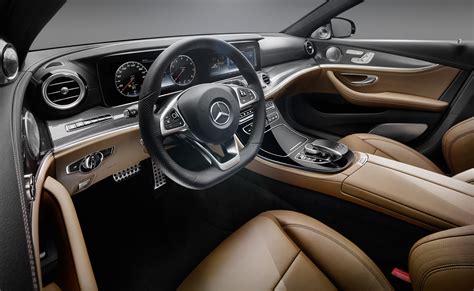 2016 Mercedes Benz E Class Interior Revealed Photos 1 Of 8