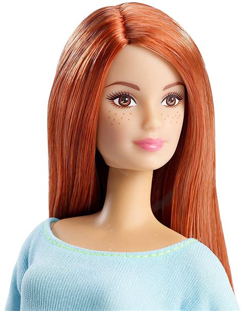 Barbie Made To Move Doll Light Blue Top Dolls Amazon Canada