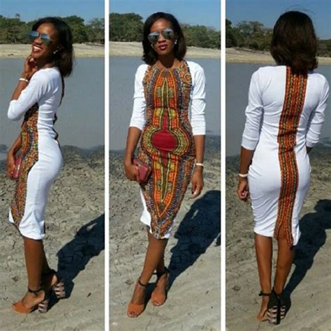 2016 Sexy Slim Summer Dashiki For Women Plus Size Africa Clothing