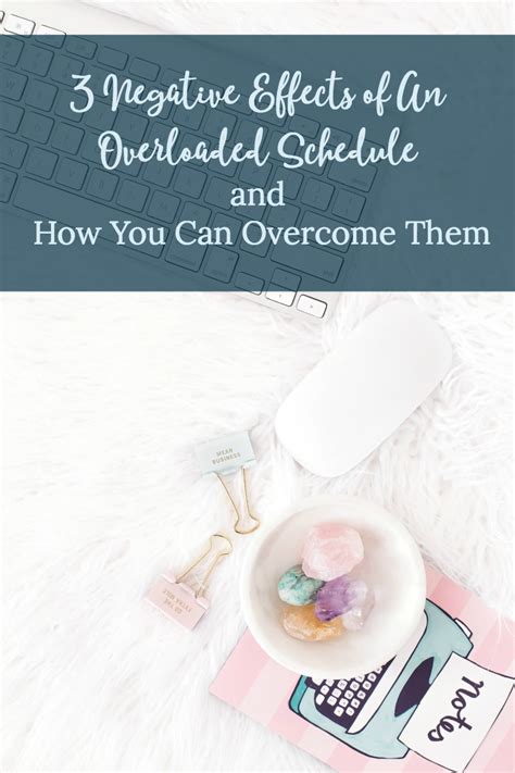Negative Effects Of An Overloaded Schedule And How You Can Overcome Them Jennifer Booth