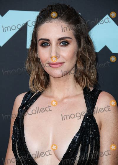 Photos And Pictures NEWARK NEW JERSEY USA AUGUST Actress Alison Brie Wearing An Elie