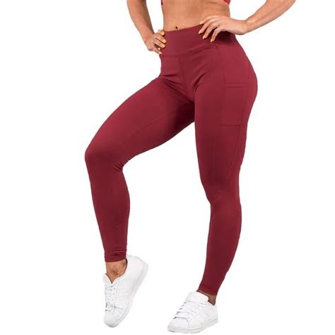 women yoga pants push up hip fitness print sporting workout athletic leggings elastic high waist