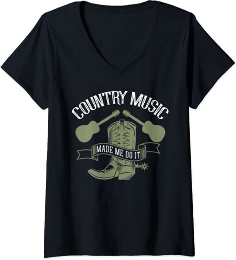 Womens Funny Country Music Shirt Joke Country Saying