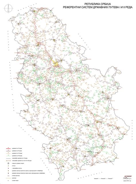 Auto Karta Srbije Putevi Najnovija Detaljna Mapa Srpskih Autoputeva