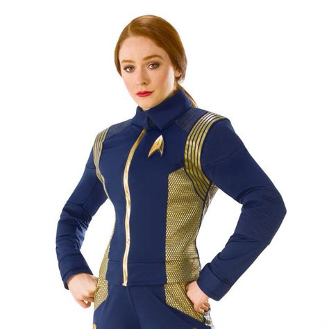 Halloween Costume Accessory Star Trek Discovery Womens Gold Command