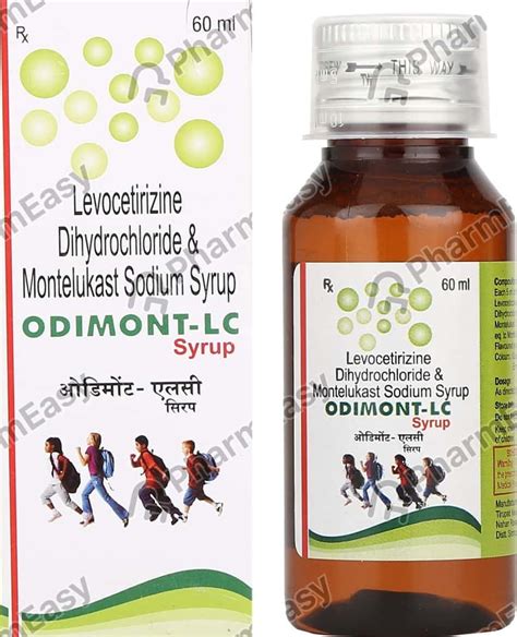 Odimont Lc Syrup 60ml Uses Side Effects Price And Dosage Pharmeasy