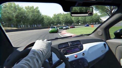 Assetto Corsa Oculus Rift Online Gameplay Abarth Brands Hatch Youtube