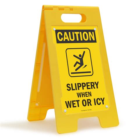 Slippery When Wet Signs Caution Floor Slippery When Wet Signs