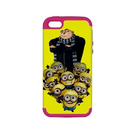 Despicable Me Apple Iphone 5 Ios 6 Silicone And Hardshell Dual Case