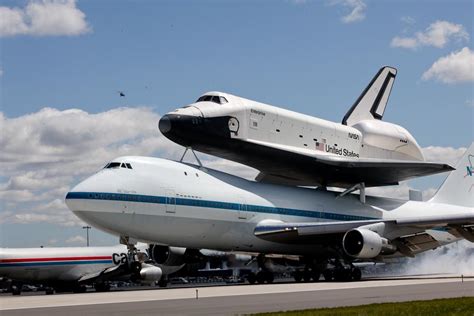 Look Its Here Space Shuttle Enterprise Arrives In New York Wnyc