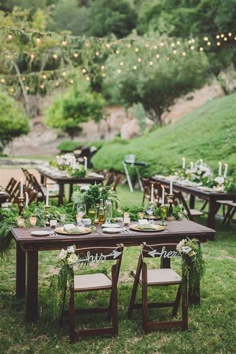 51 Rustic Backyard Wedding Ideas For Your Wedding Trendy Wedding