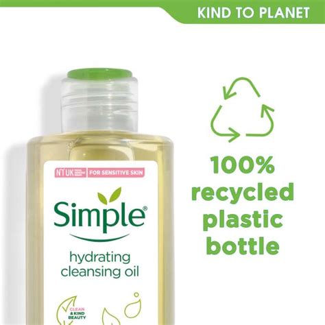 Simple is known for having just that, simple ingredients! Simple Kind to Skin Hydrating Cleansing Oil - Shajgoj