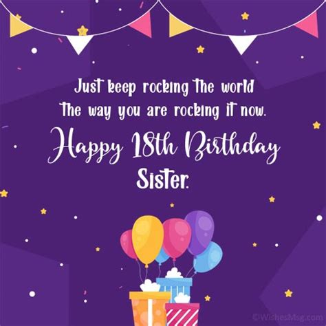 18th Birthday Messages Wishes And Quotes Wishesmsg