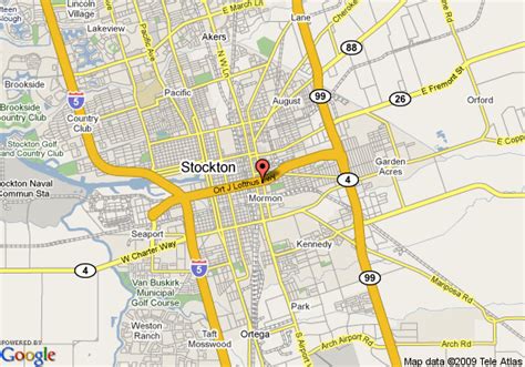 Cool Stockton Map Stockton California Map Amazing Maps