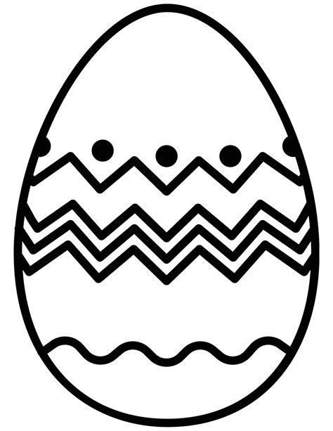 50 Best Ideas For Coloring Easter Egg Template