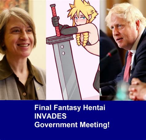 Final Fantasy Hentai Invades Government Meeting Based