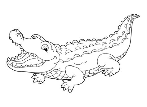 Desenhos De Um Crocodilo Maligno Para Colorir E Imprimir Porn Sex Picture