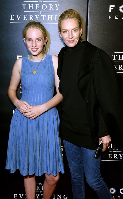 Uma Thurman And Maya Thurman Hawke From The Big Picture Todays Hot