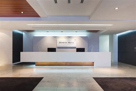 Deneys Reitz Office Interior By Collaboration Modern Office Reception