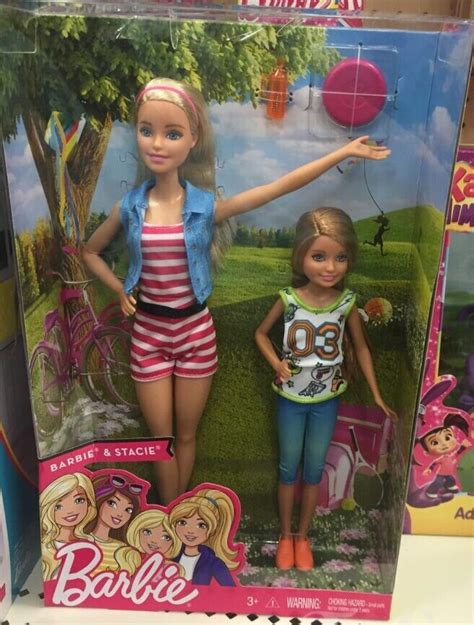 20162017 Barbie Sisters 2 Pack Frisbee Barbie And Stacie Dwj64 Toy