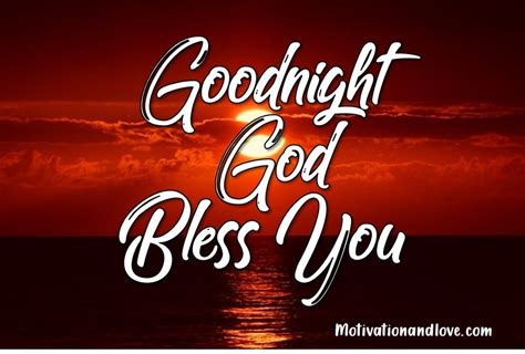 Ending your day by thanking god is a best way to let go of your tensions and find peace of mind before going to sleep. Goodnight God Bless I Love You in 2020 | I love you quotes