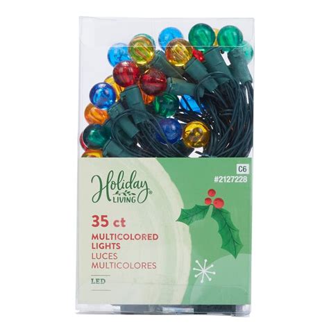 Holiday Living 35 Count 1133 Ft Multicolor Led Battery Operated