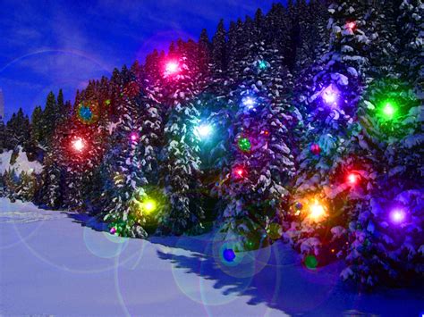 Christmas Lights Wallpapers And Screensavers 72 Images