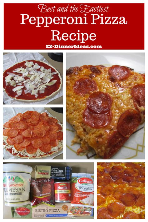 Best Pepperoni Pizza Recipe