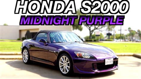Midnight Purple Vinyl Wrapped Honda S2000 Given New Life Evs Vlog