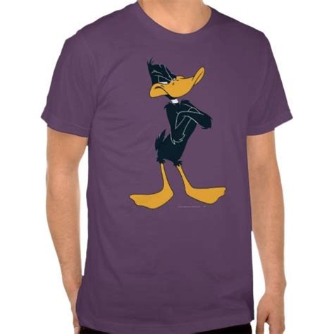 Daffy Duck With Arms Crossed T Shirt Zazzle Jazz T Shirts Shirts