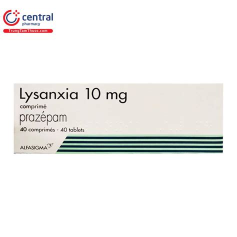 CHÍNH HÃNG Thuốc Lysanxia 10mg Alfasigma điều trị rối loạn lo âu