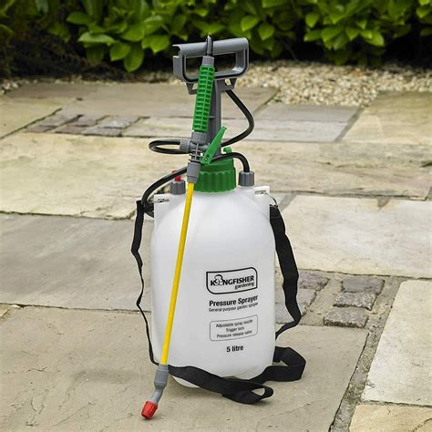 Buy 5l Pressure Sprayer With Lance Hand Held Garden Spray Insecticide