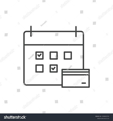 Grace Period Icons Symbol Vector Elements Stock Vector (Royalty Free