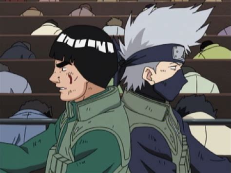 Might Guy And Kakashi Hatake Kakashi Anime Naruto Naruto Shippuden