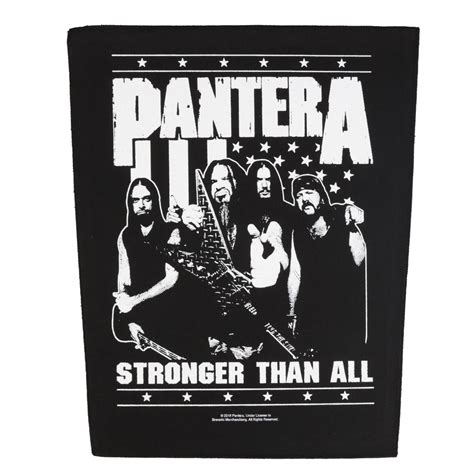 Large Patch Pantera Stronger Than All Razamataz Bp1129