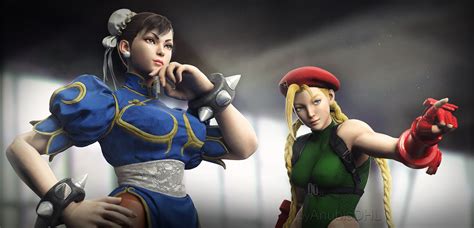 Chun Li And Cammy By AnubisDHL On DeviantArt