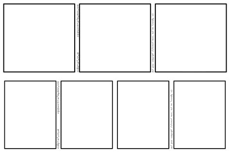 Blank Comic Strip Printable Create Your Own Comics Worksheets Decoomo
